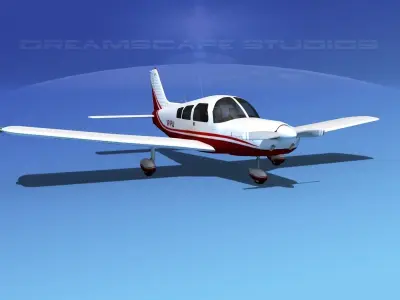 Piper PA-28 V08 3D model