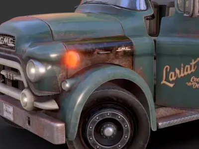Truck 3d model 3D model