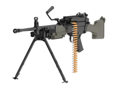FN Minimi Mk3 3D model