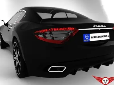 Maserati GranTurismo Free 3D model