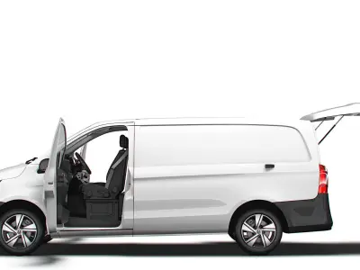 Mercedes Benz Vito Valve L2 HQ Interior 2025 3D model