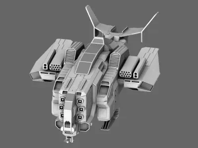 Hornet Fighter Interceptor 3D model