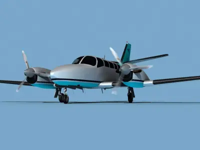 Cessna F406 Caravan II V07 3D model