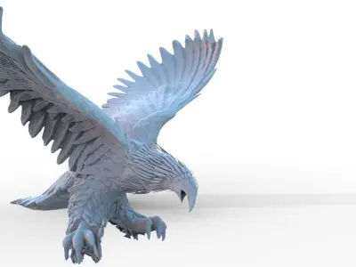 Great Eagle statue 3D model