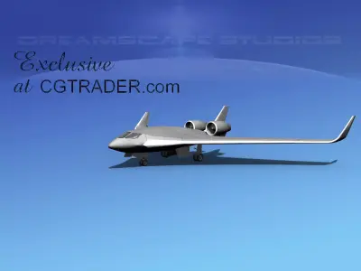 Dreamscape AC-121 Bare Metal 3D model