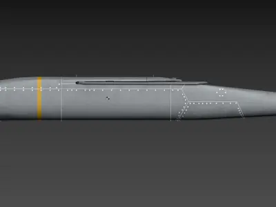 AGM-154 JSOW 3D model