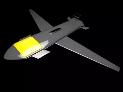 The Nightcrawler Low Poly unmanned aerial vehicle - unmanned ... Low-poly 3D model