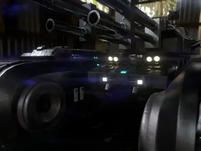 Battle Tank 3D model