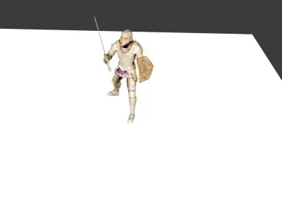 Warrior Taqi 3D model