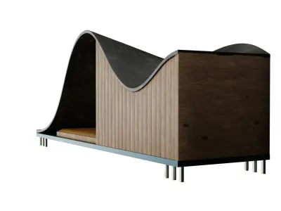 Home for dog 3D model