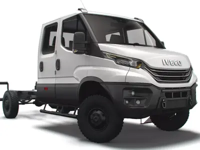 Iveco Daily Doka 4x4 2023 3D model