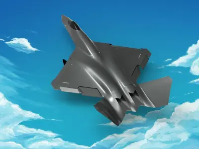 Northrop-McDonnell Douglas YF-23A Black Widow II 3D model