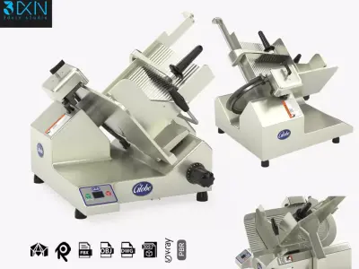 Globe SG13 Premium Heavy-Duty Manual Slicer 3D model