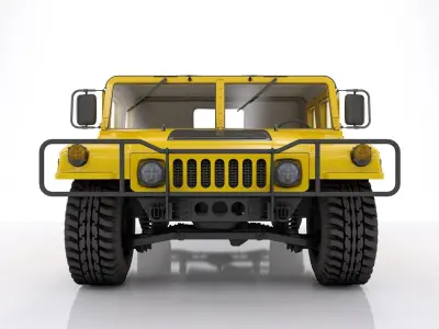 Hummer H1 Humvee 3D model