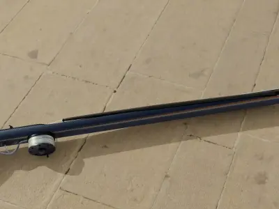 Speargun for spearfishing carbon 3D model  Low-poly 3D model