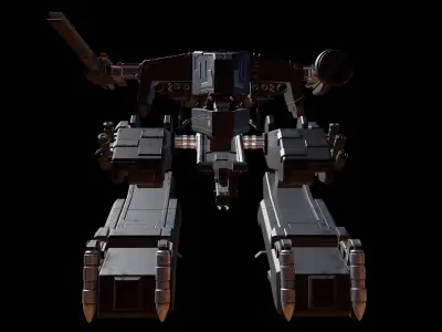 Metal Gear Rex Stealth Model 3D model