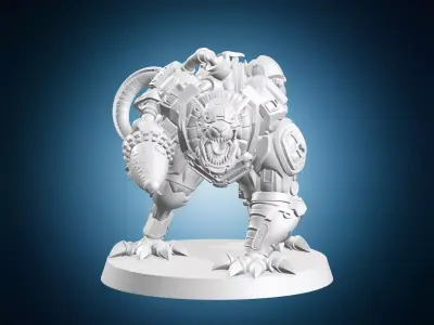 Gor Gor Rockeater Mechanical Beast 3D print model