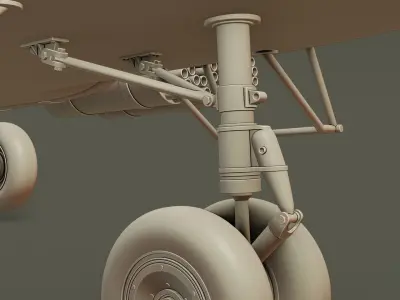 Helicopter Mi-8 AMTSH 3D print model