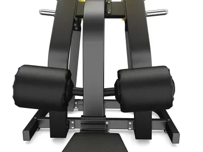 Technogym - Plate Loaded - Pulldown 3D model