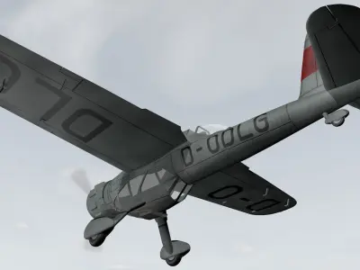 Arado Ar-198 3D model