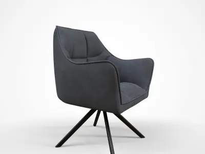 Swivel Chair Thinktank Free low-poly 3D model