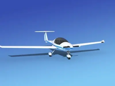 Daimond DA-20 Katana V12 3D model