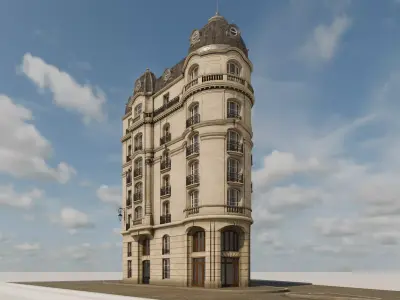 City Building IV 3D model