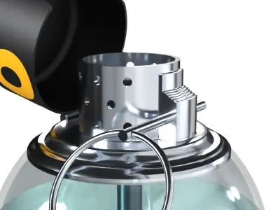 Pyro Grenade 3D model