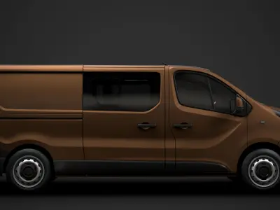 Mitsubishi Express Combi LWB 2020 3D model