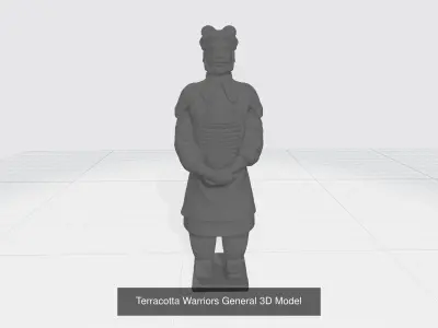 Terracotta Warriors Collection Pack 3D model 