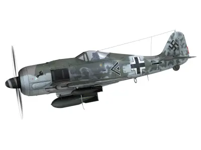 Focke Wulf - FW190 F8 - SG3 3D model