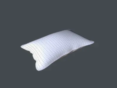 Sand Bag Low-poly 3D model