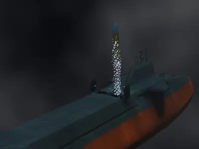 Type 098 Unnamed LowPoly 3D model