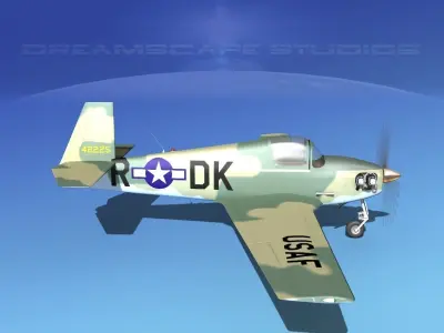 Mooney M-18 Mite V15 3D model