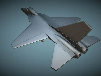 AIDC F-CK-1A Ching-kuo - 3D Printable Model 3D print model