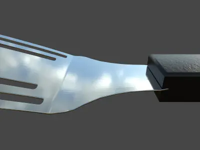 Cooking spatula Free 3D model