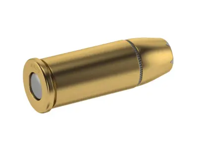 Bullet 40 AUTO Low-poly 3D model