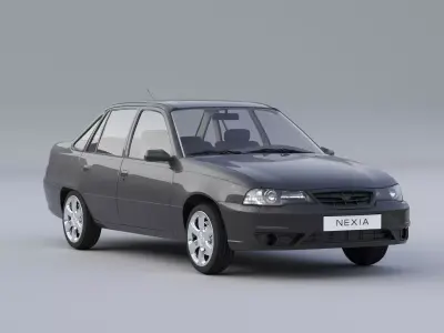 daewoo nexia car model 3D model