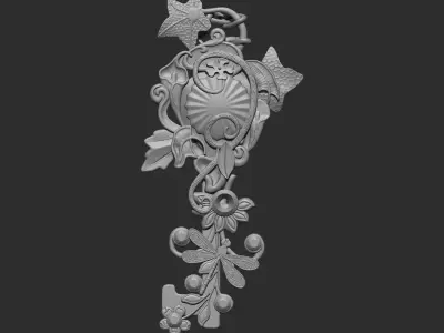summer key 3D print model purchase