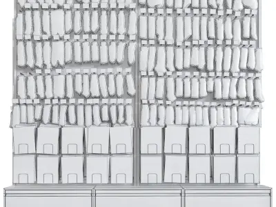 Underwear stand 3D model