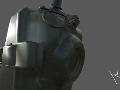 transmitter walkie talkie 3D model