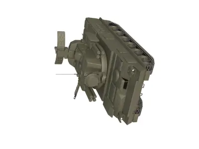 2K22 Tunguska SA-19 Grison 3D model