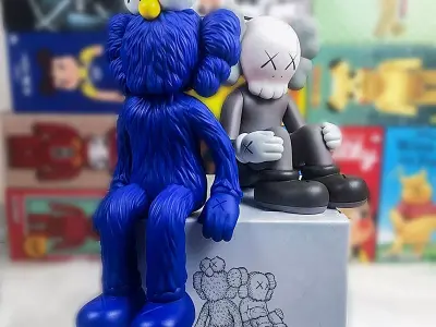 Kaws BFF Seeing x Companion Watching for Print 3D print model