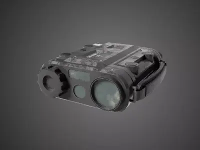 Military Binoculars Low-poly 3D model purchase