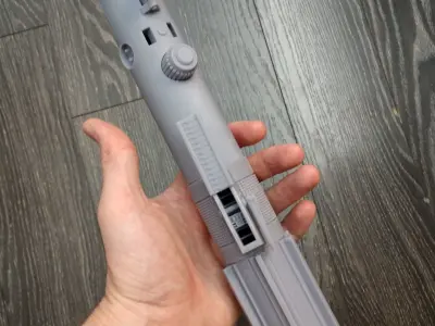 Custom ESB Style Lightsaber Design 3D print model