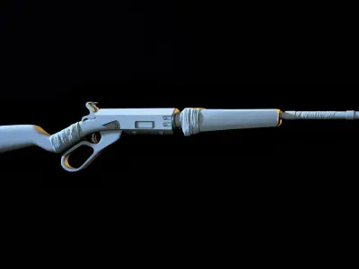 Erron Black Rifle MK11 3D model