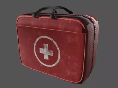 Medkit Low-poly 3D model