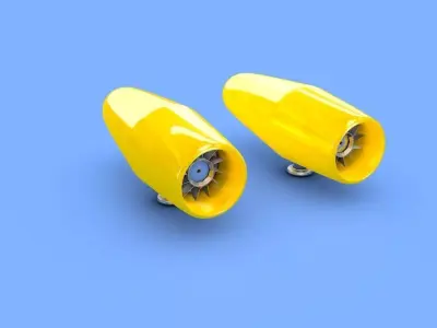 jet car rotor LOLA T70 1976 3D model