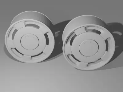 Orbital Wheel for Volkswagen the most coveted in Brazil 3D model