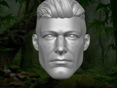 Duke GI Joe Fan Art kit3D printable File For Action Figures 3D print model